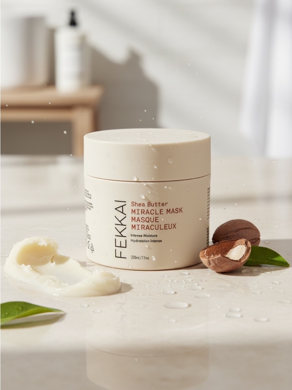 Fekkai Shea Butter Miracle Mask Intense Moisture Hair Treatment 7.5 oz New